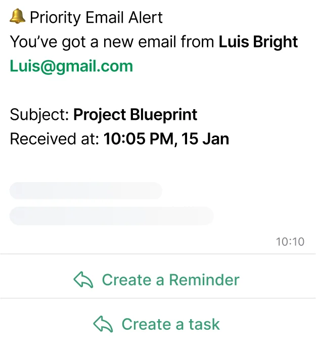 Priority Email Alerts Illustration