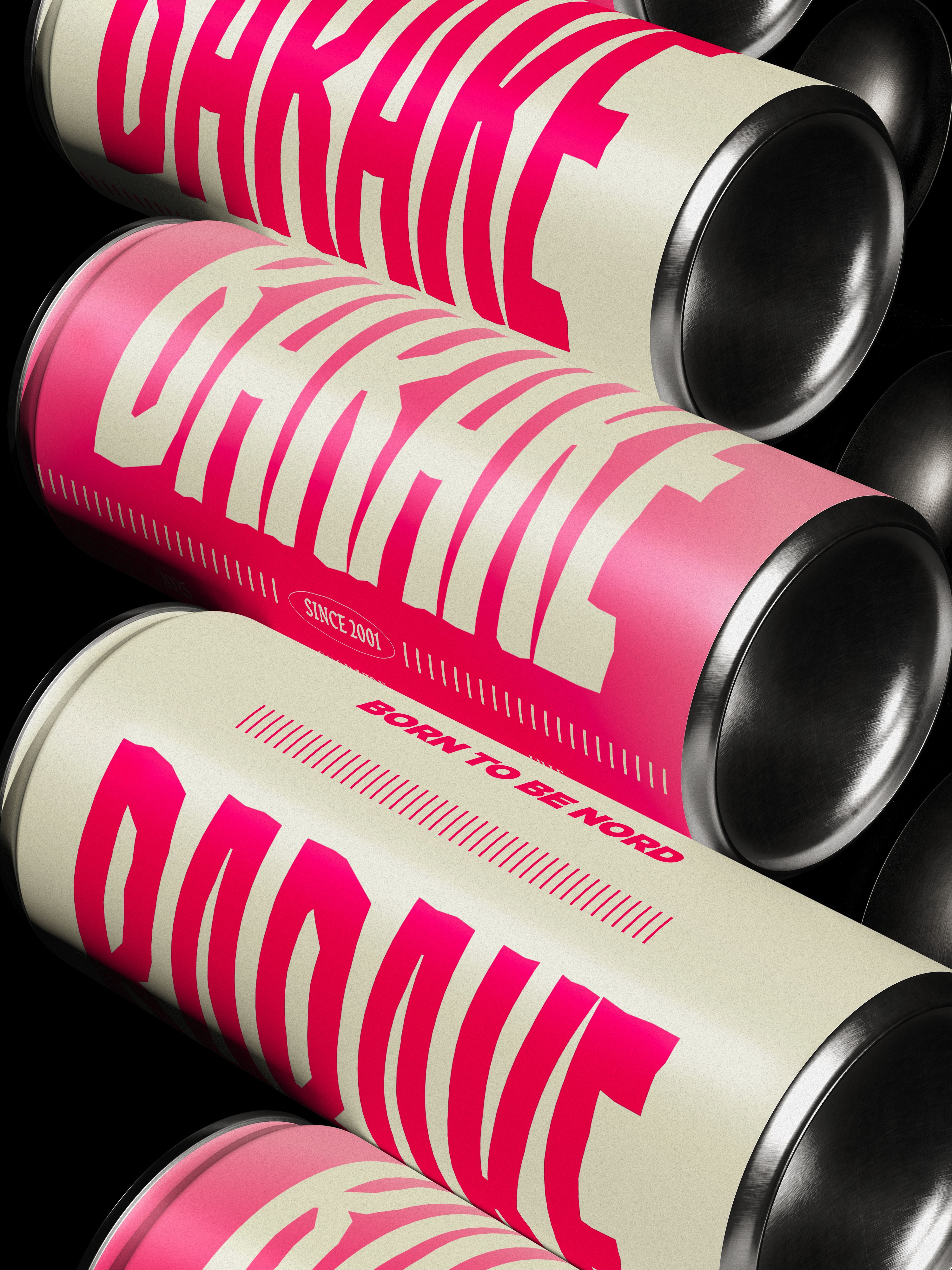 design de canettes de bière - deisng graphique nord