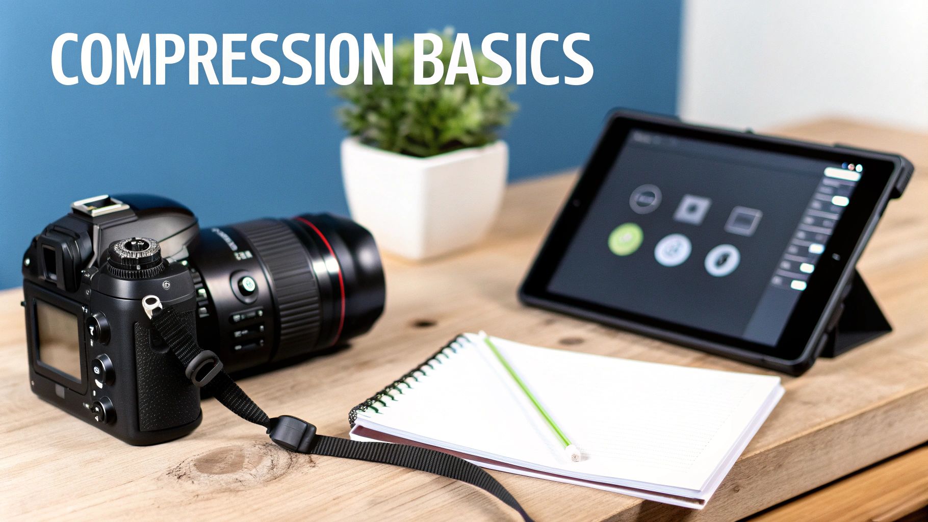 Abstract visual representation of digital data compression with binary code streams and vibrant colors.