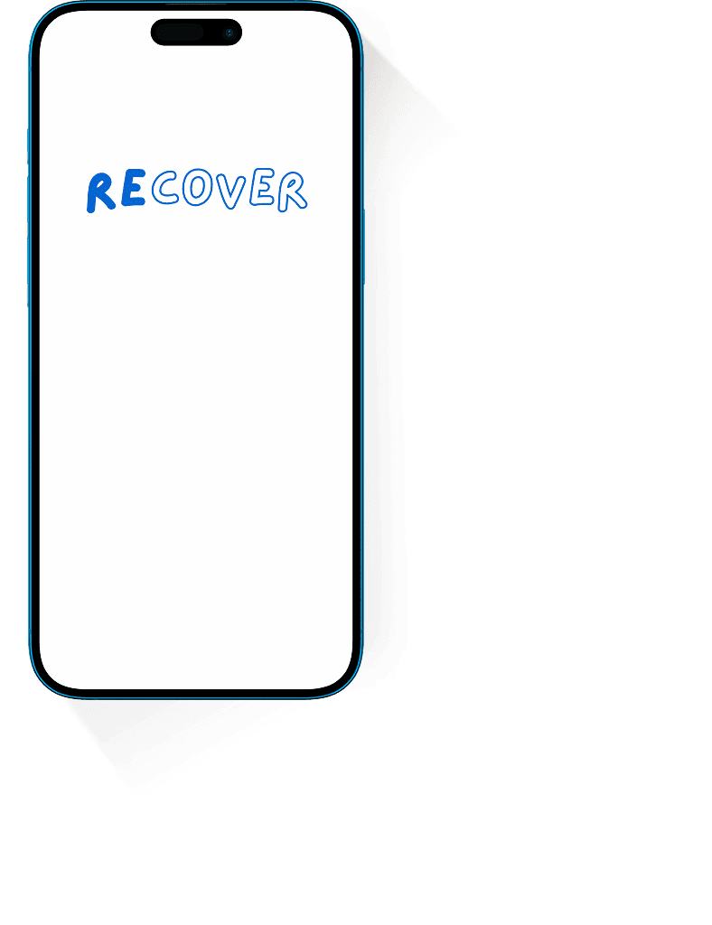 Phone mockup of the Superpower app