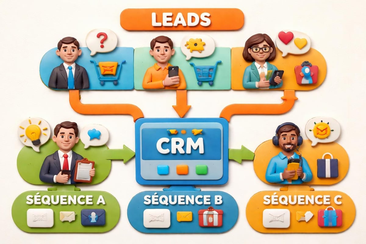 Flux d'automatisation CRM