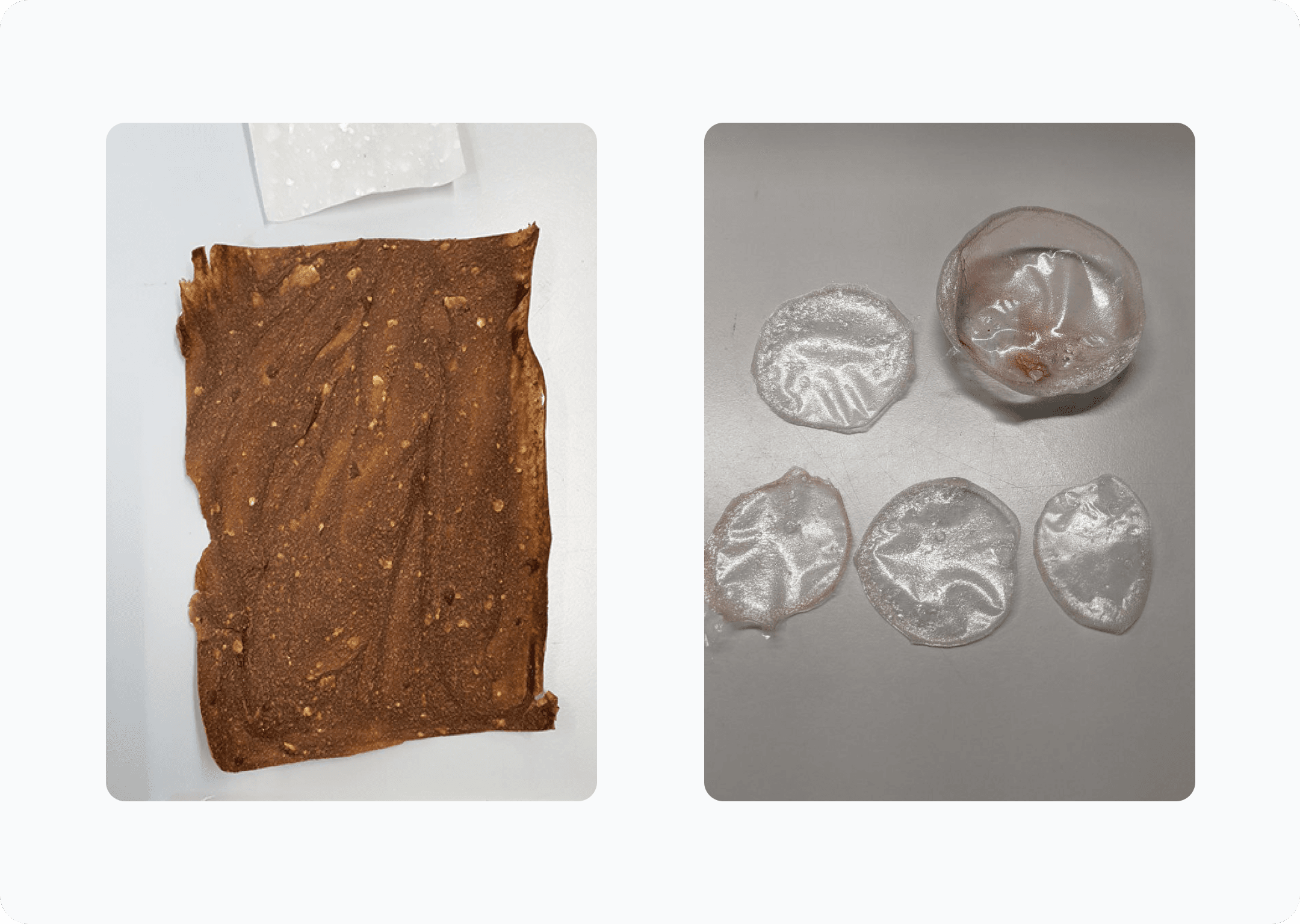Experiments with Biomaterials
