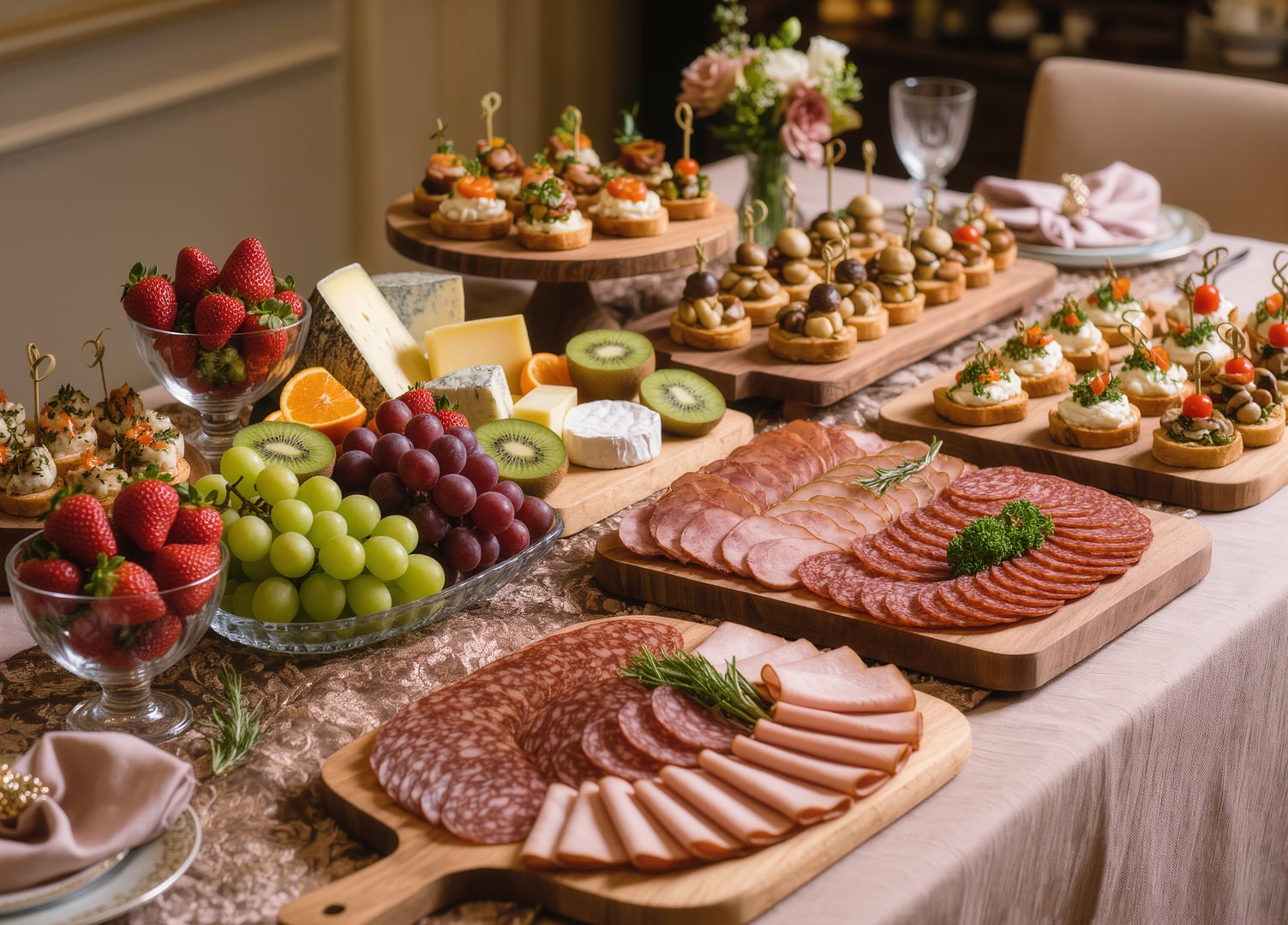 social gathering menu
