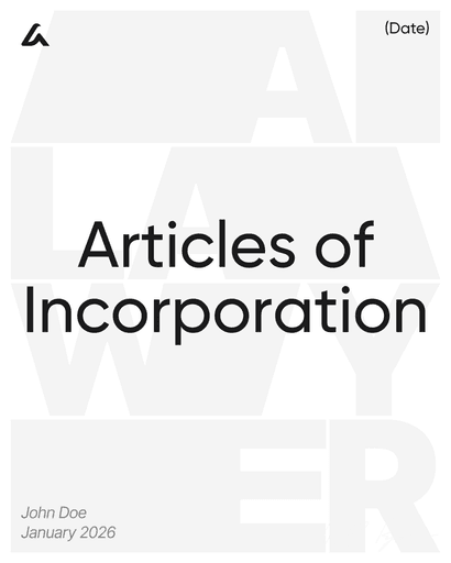 Articles of Incorporation
