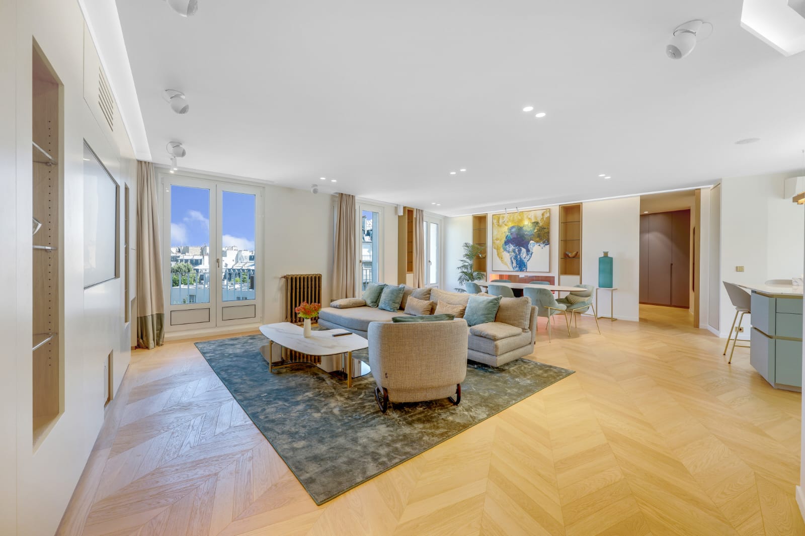 interior of a living room