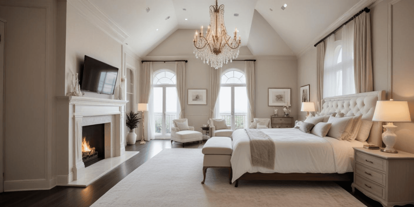 elegant bedroom
