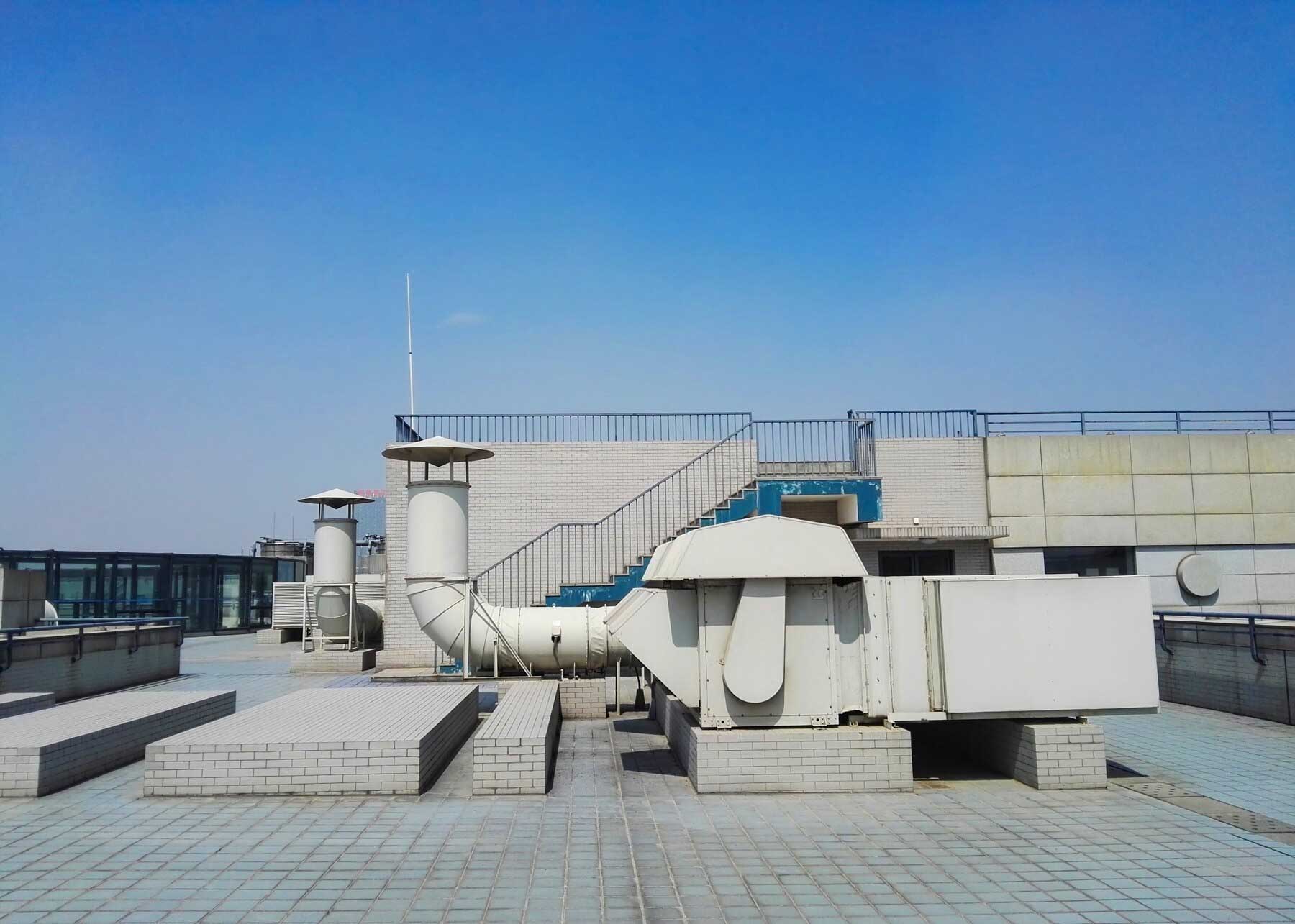 Rooftop AC Ducting