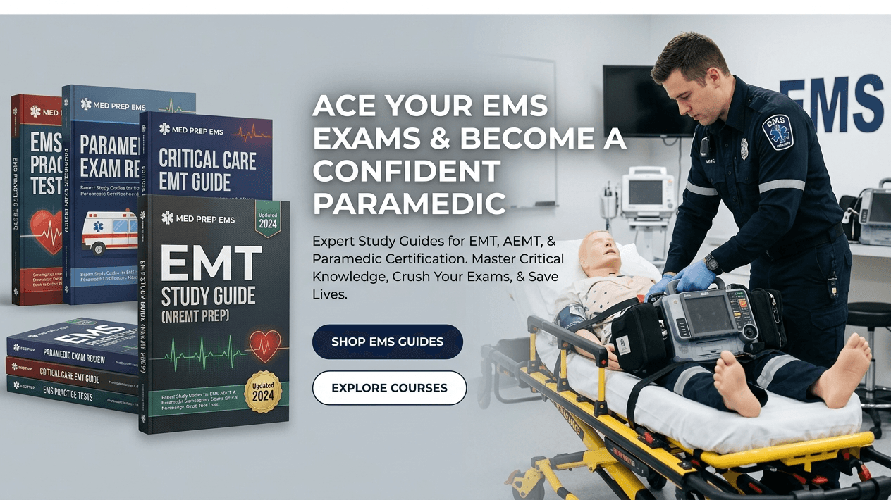 EMT Exam Study Guide Shopify Store for sale