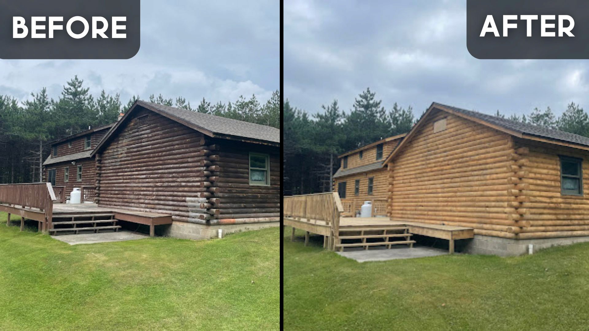 Rochester Mobile Sandblasting Log Cabin Restoration
Rochester Sandblasting
RMS
Rochester Mobile Sandblasting & Painting