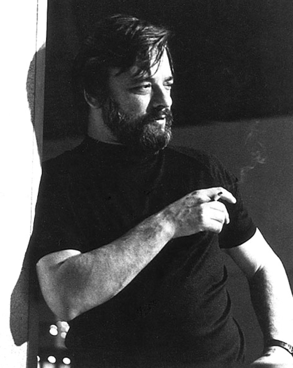 Stephen Sondheim ritratto in un momento di lavoro