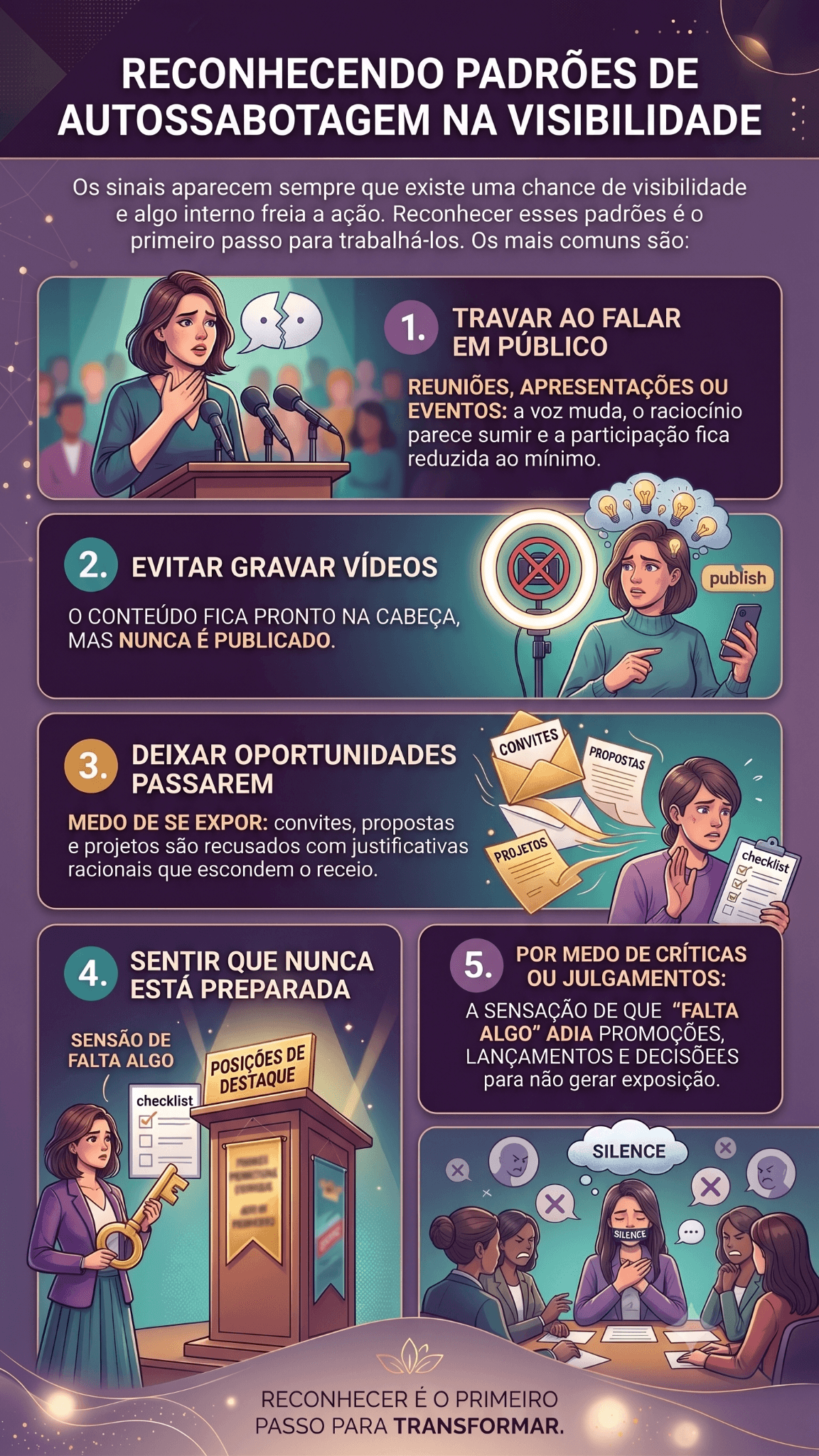 Padrões de autossabotagem