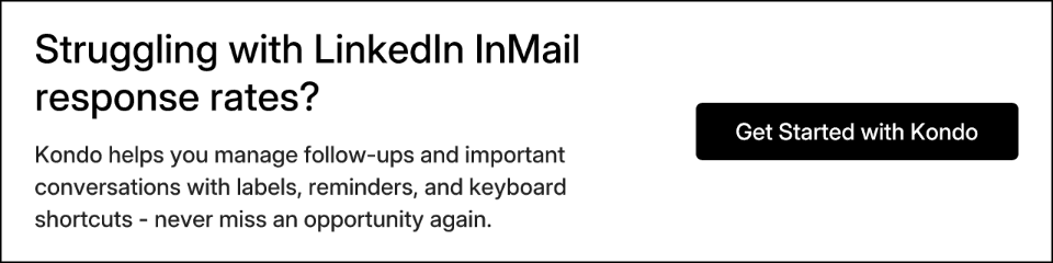 Struggling with LinkedIn InMail response rates?
