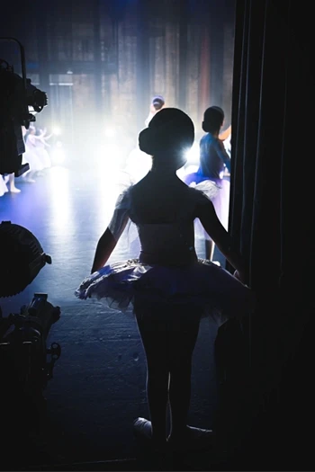 Dancer in the wings