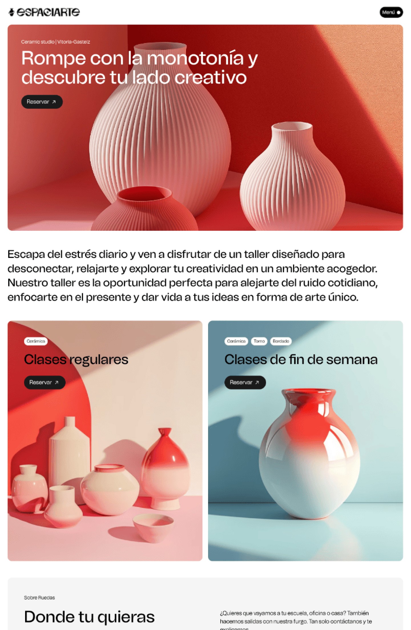 Modern Framer website