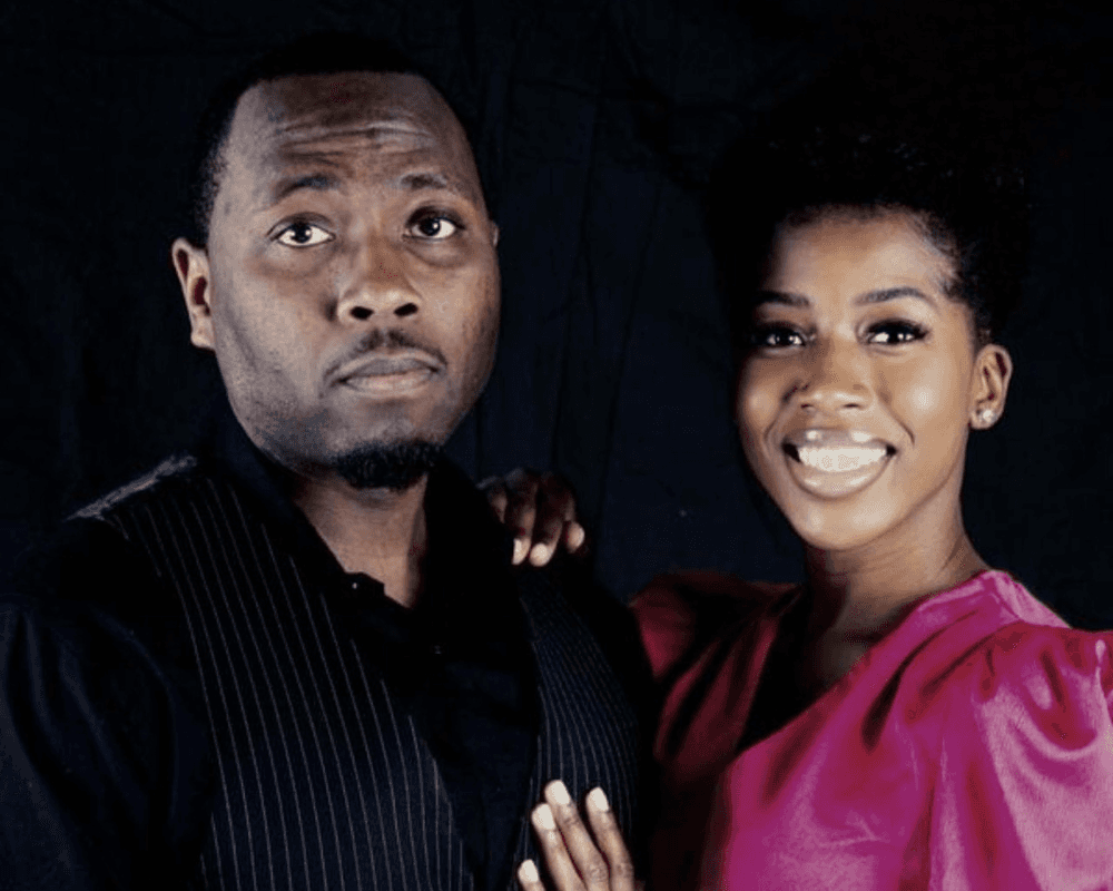 Headshot of two the main actors in 'The Andersons' short film