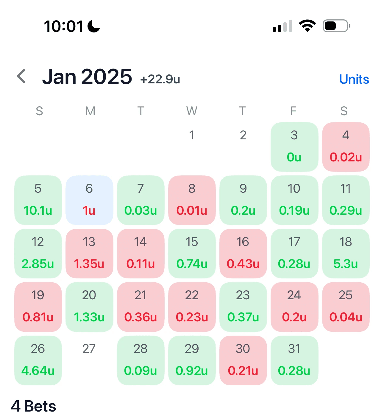 Pikkit bet tracking app