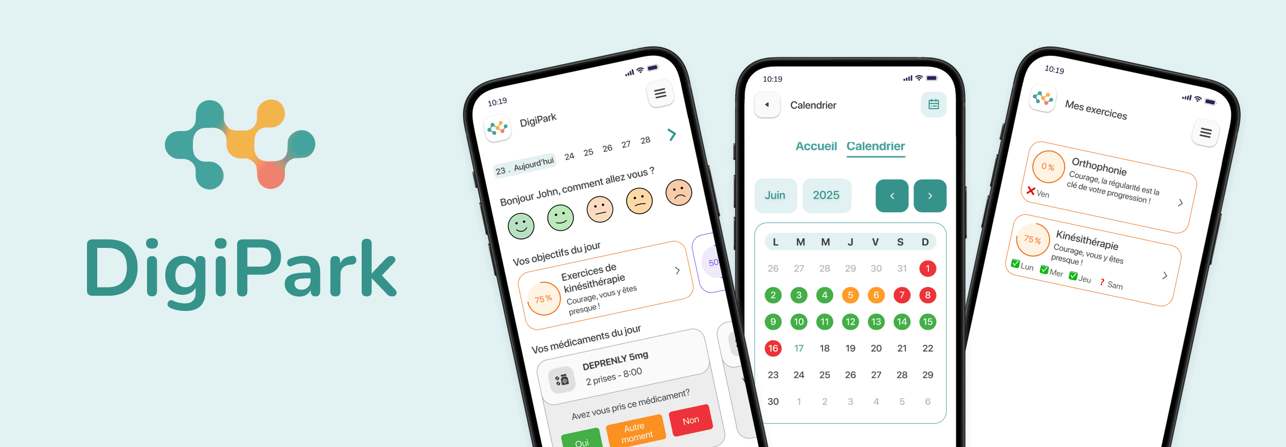 Présentation de l'application DigiPark