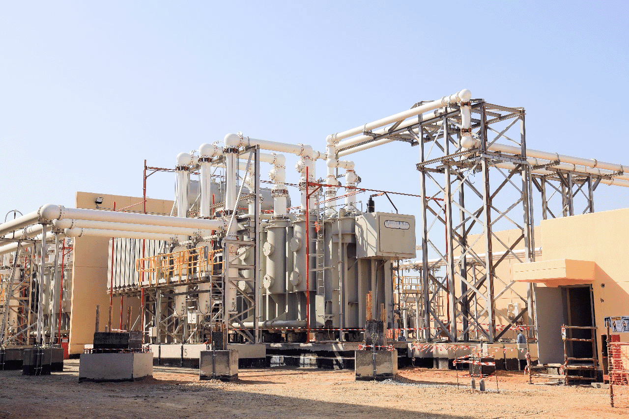 Substation construction
