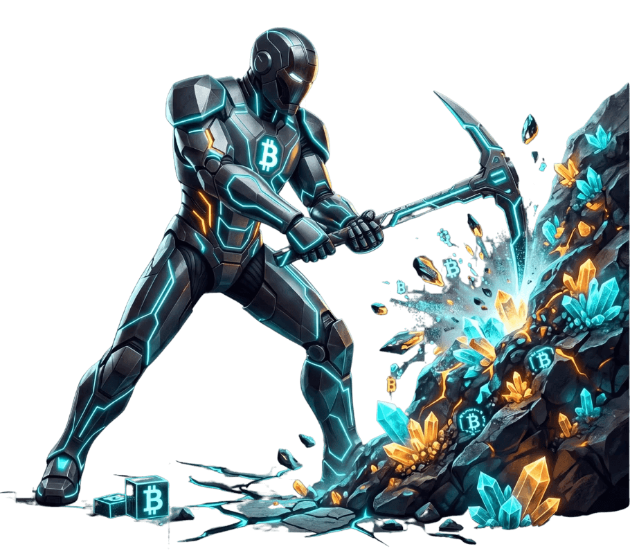 Logo with Floating lines & Illustration