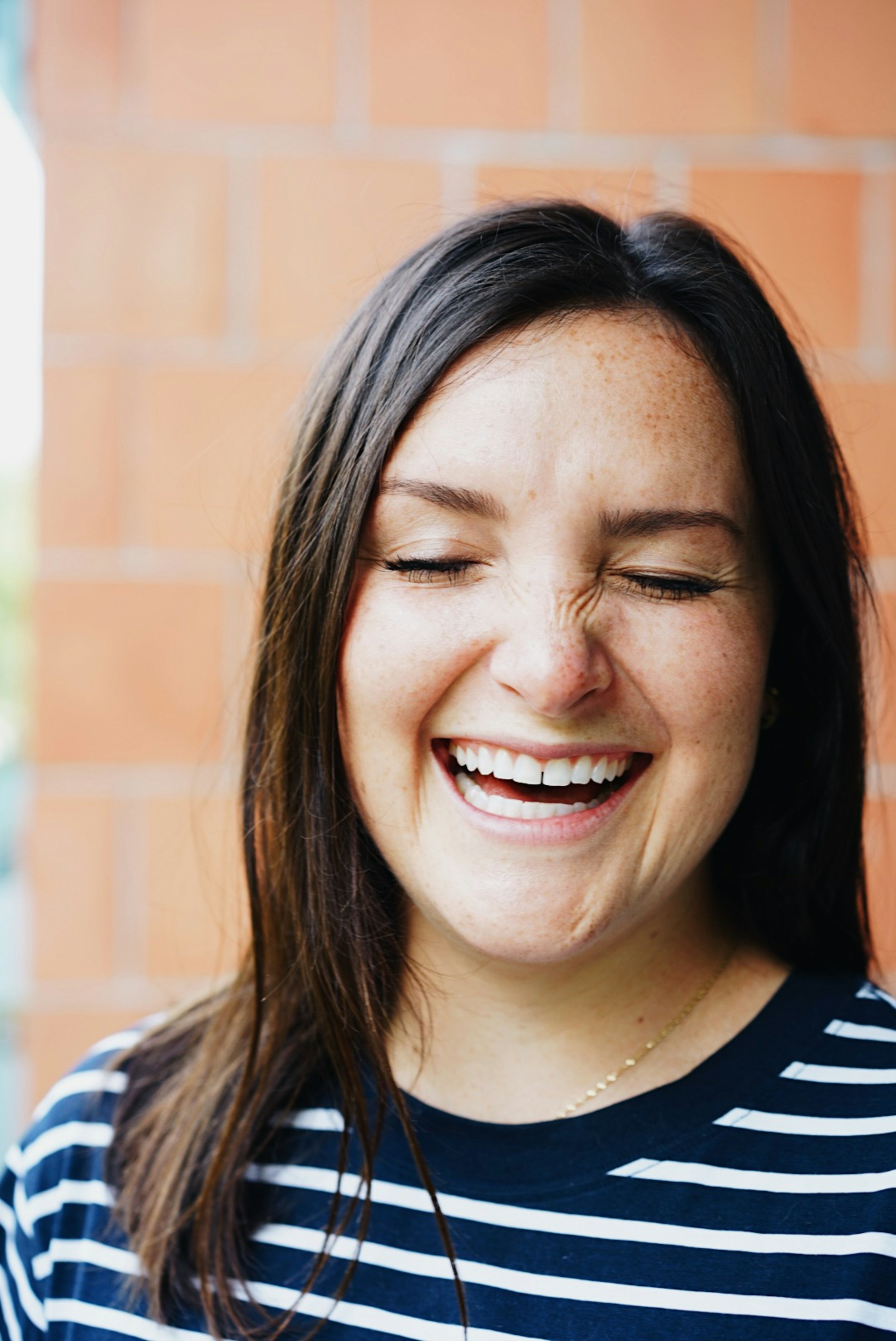 Portrait of Wynona Beale laughing