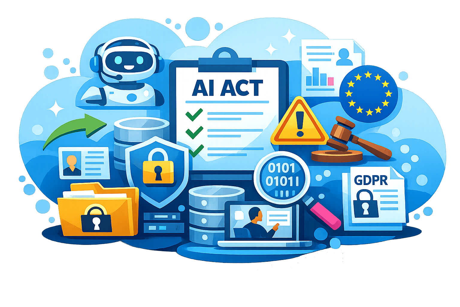 Ilustration d'un applicatif sur mesure hebergé en SaaS ou en local chez le client