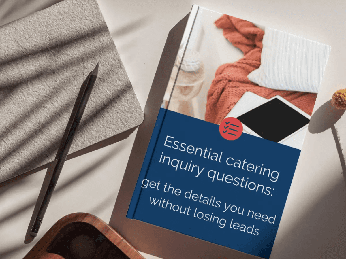 Catering inquiry checklist