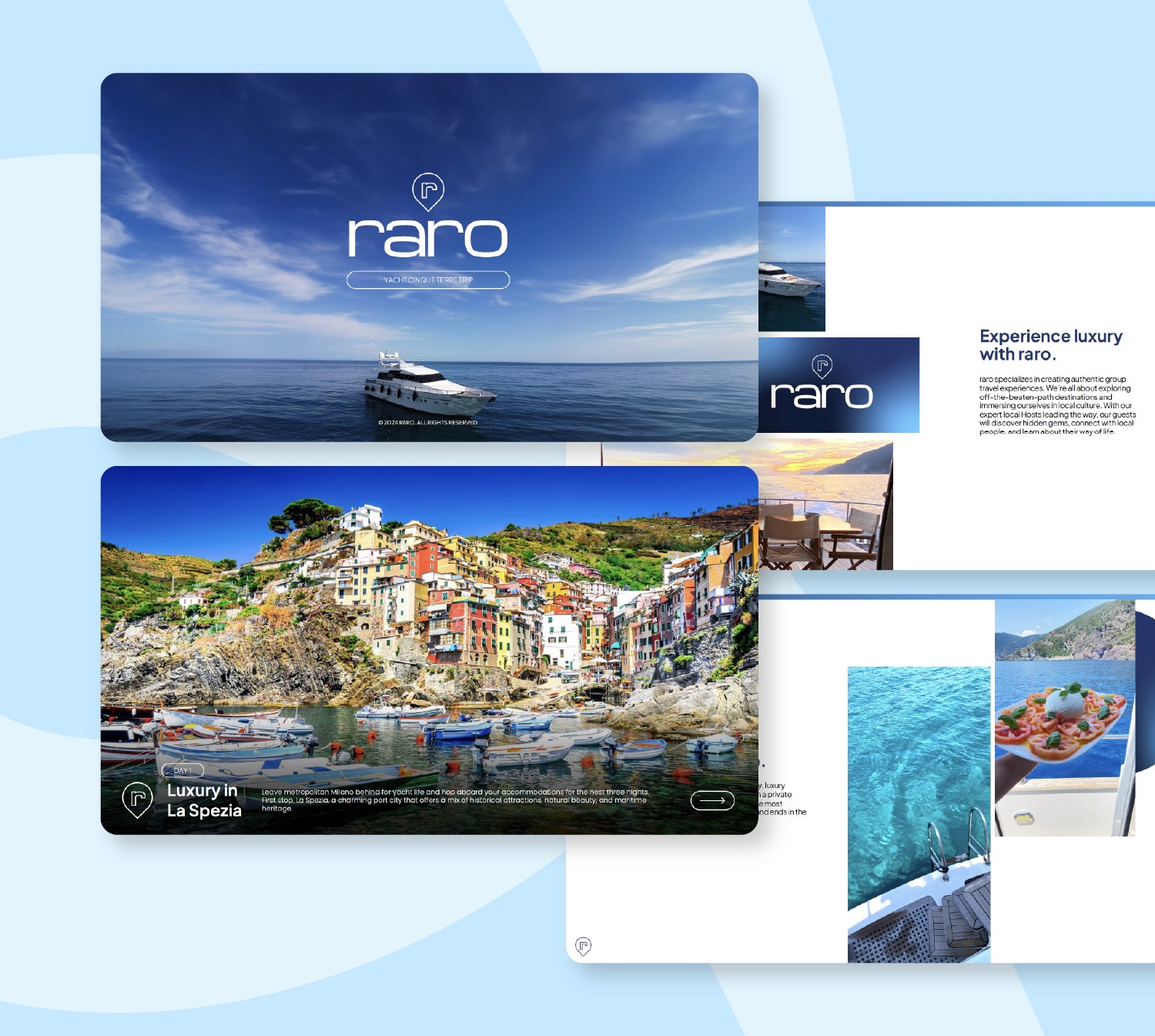 Yacht Trip Deck Travel Raro