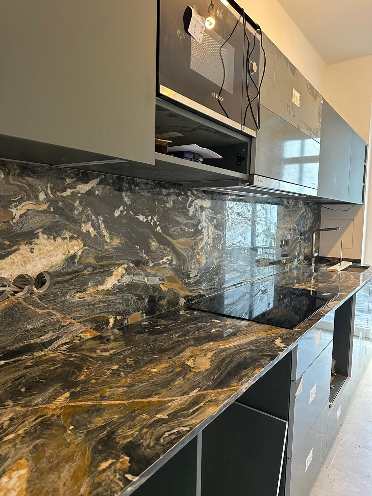 Küchenarbeitsplatten Naturstein exklusive Marmor Berlin