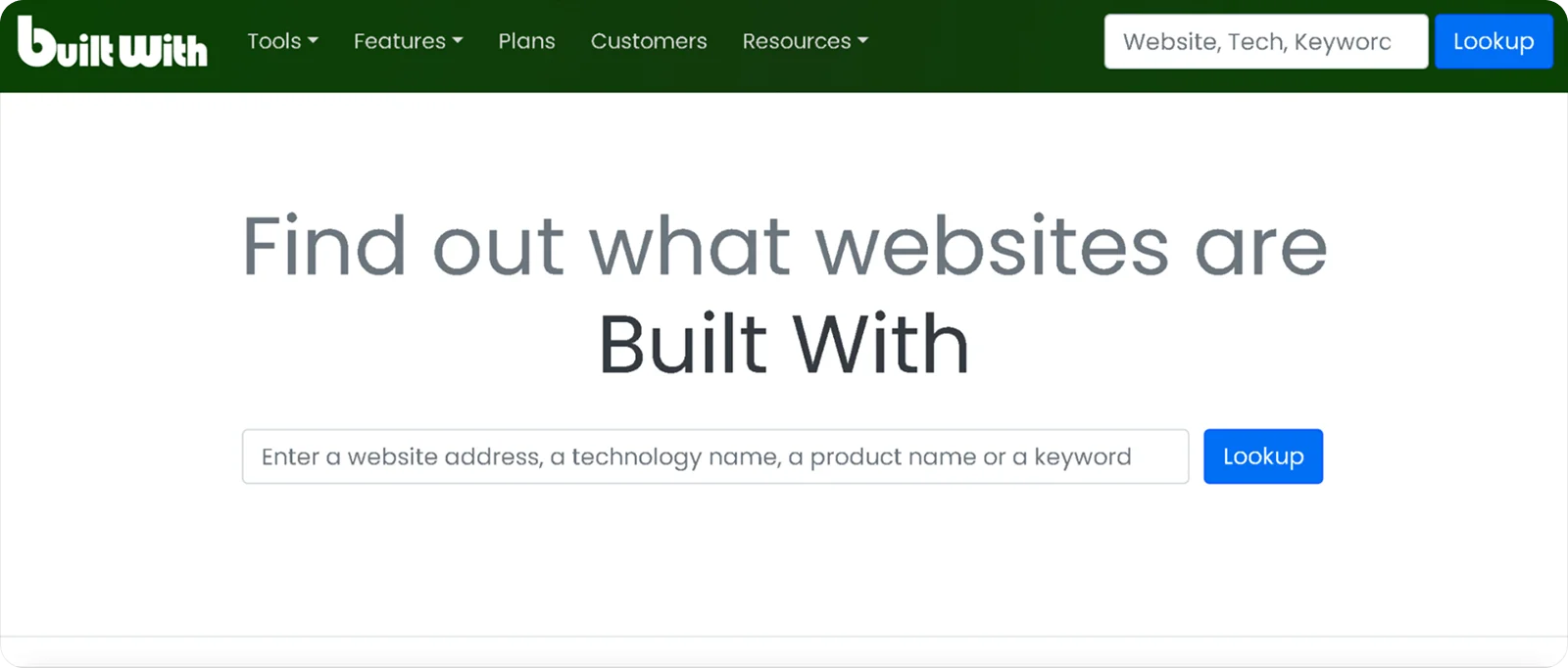 builtwith-homepage