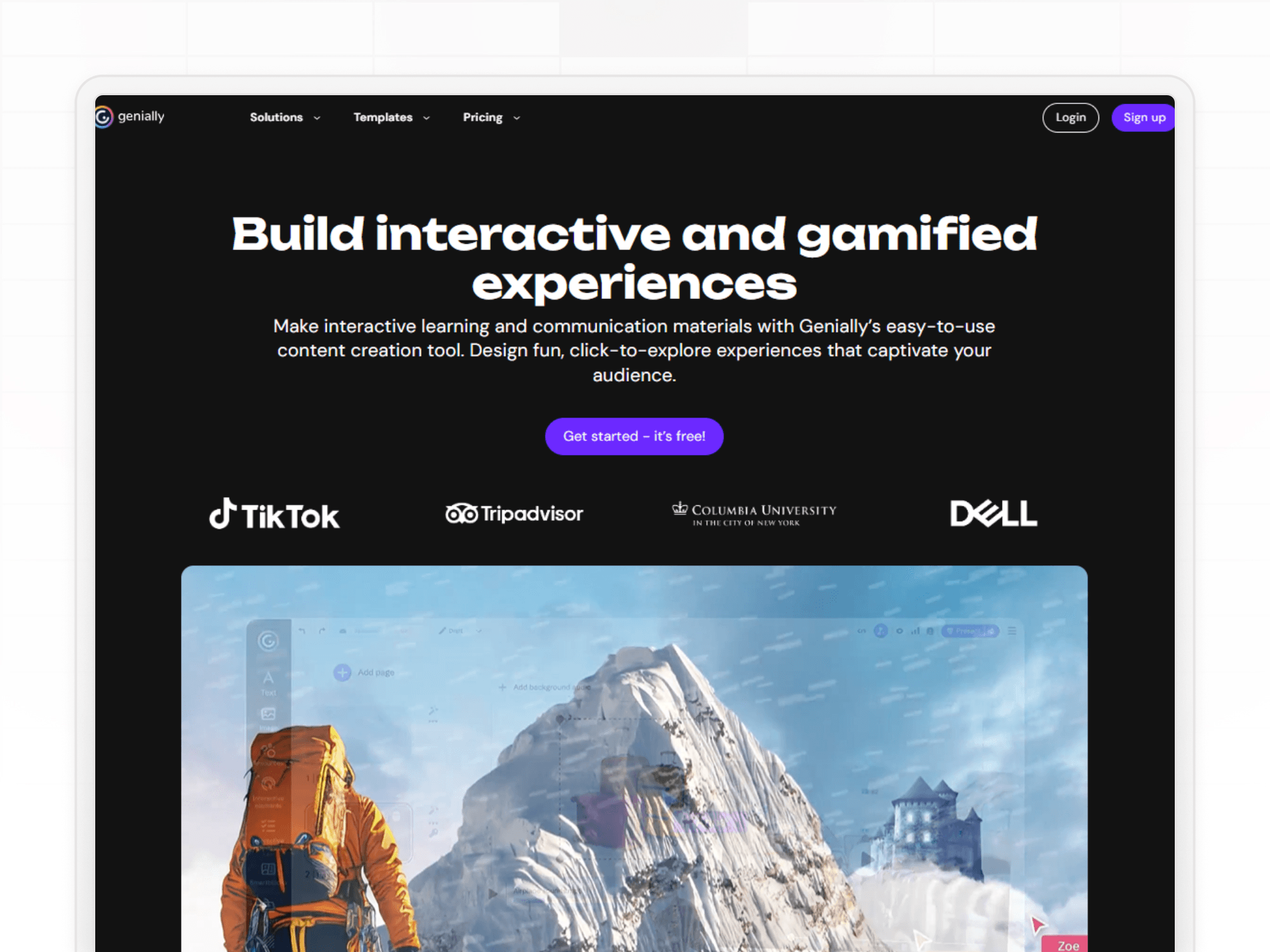 genially interactive and gamified experiences