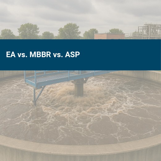 comparion report of extended aeration, moving bed biofilm reactor (mbbr) and asp (activated sludge process)