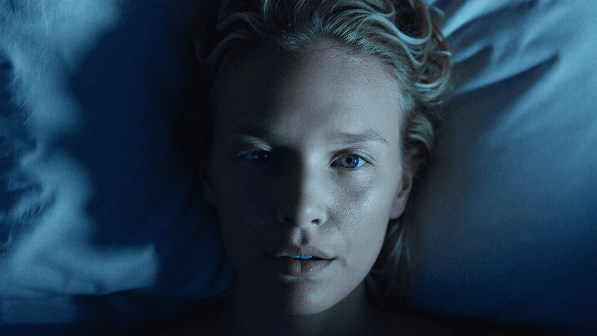 Short film about false awakenings starring a virtual actress.