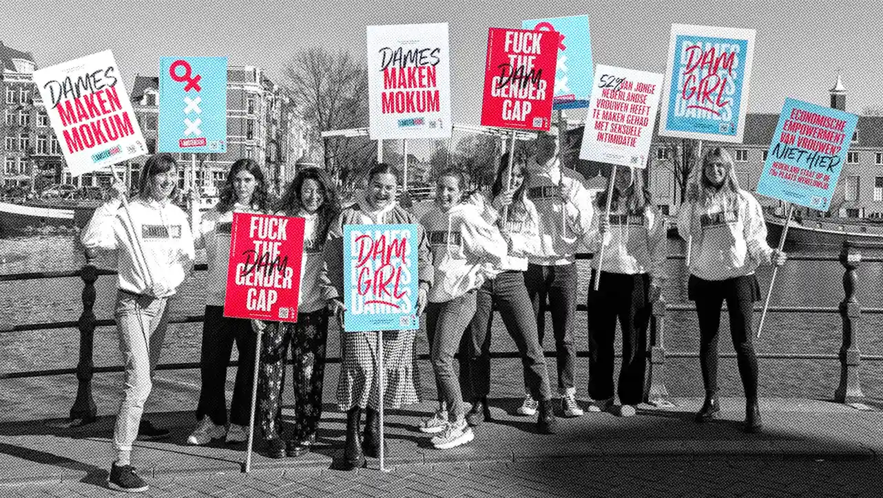 Guerilla Amsterdame placards