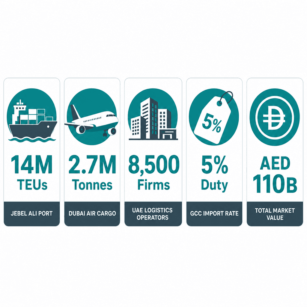 Infographic: Delivering the Goods - How Logistics Works for UAE Businesses