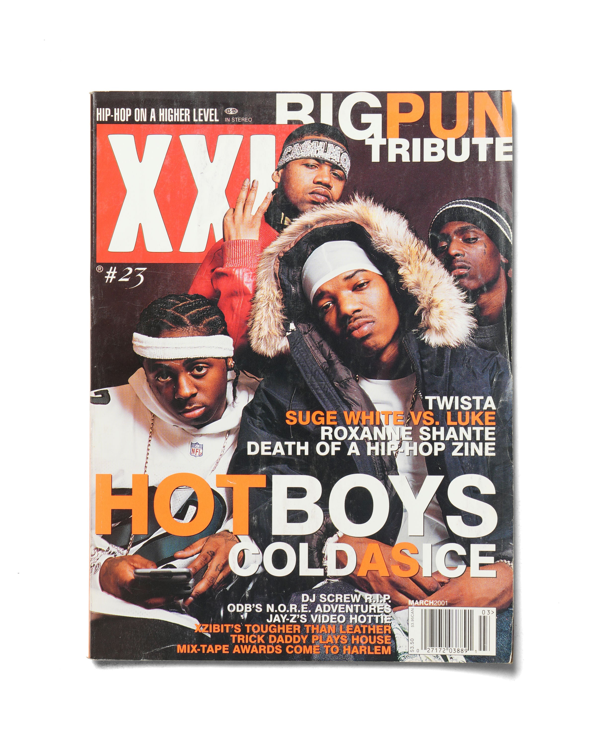 XXL - March 2001 - Front Cover