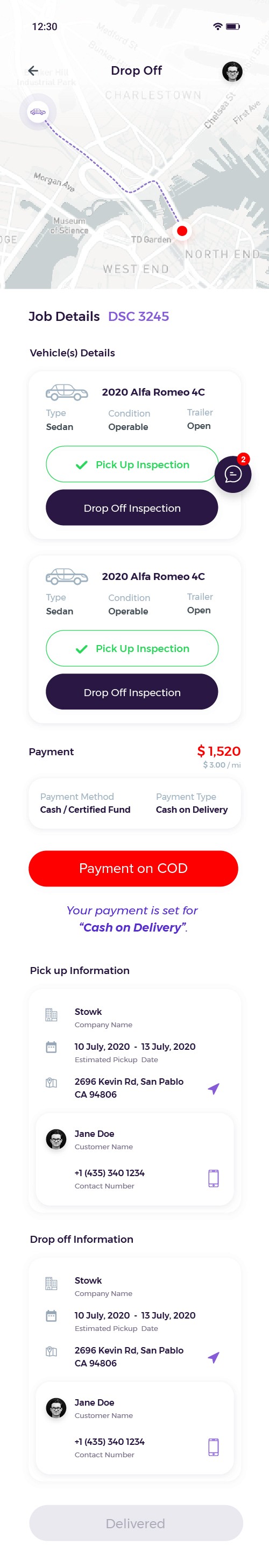 Stowk Mobile view designs