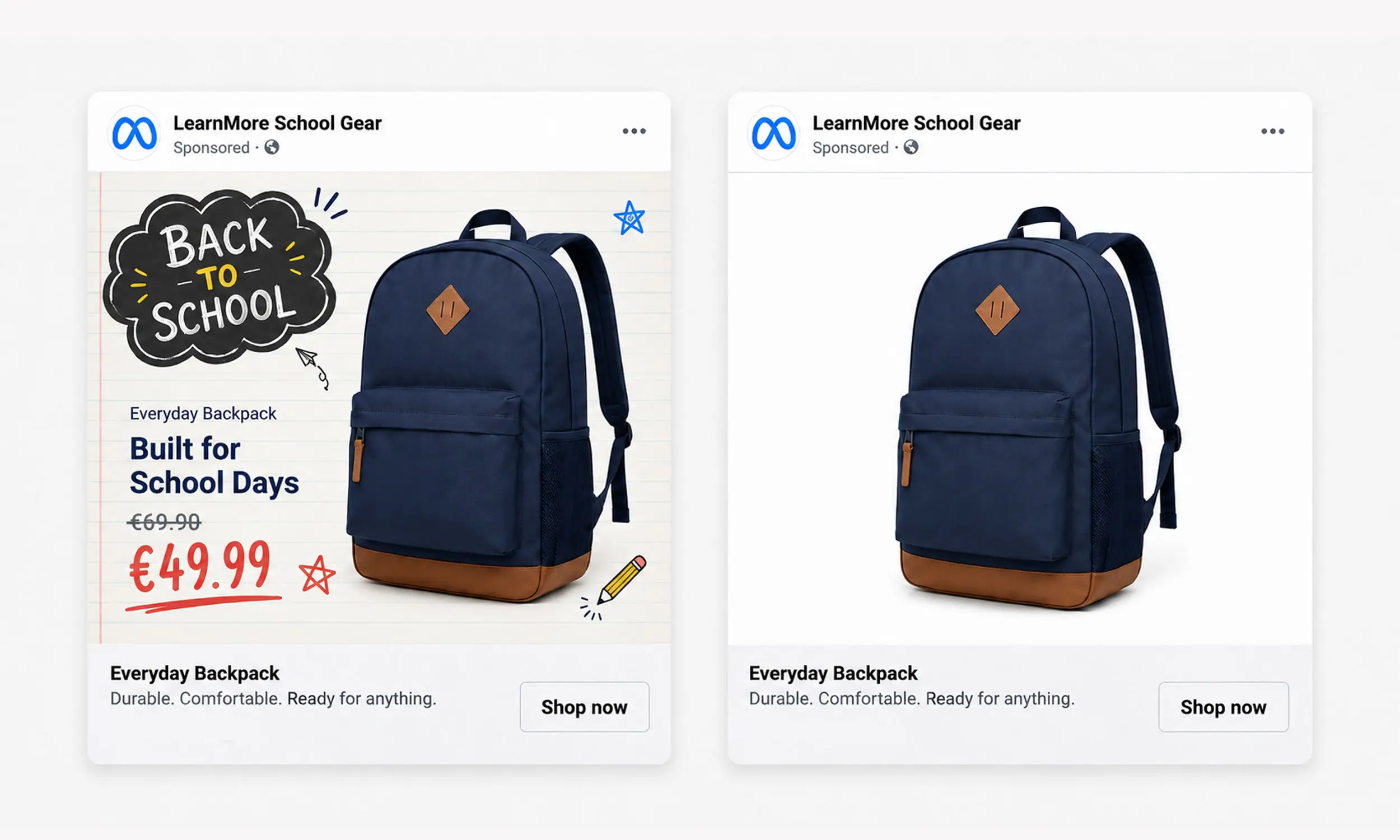 Back-to-School Catalog Ads