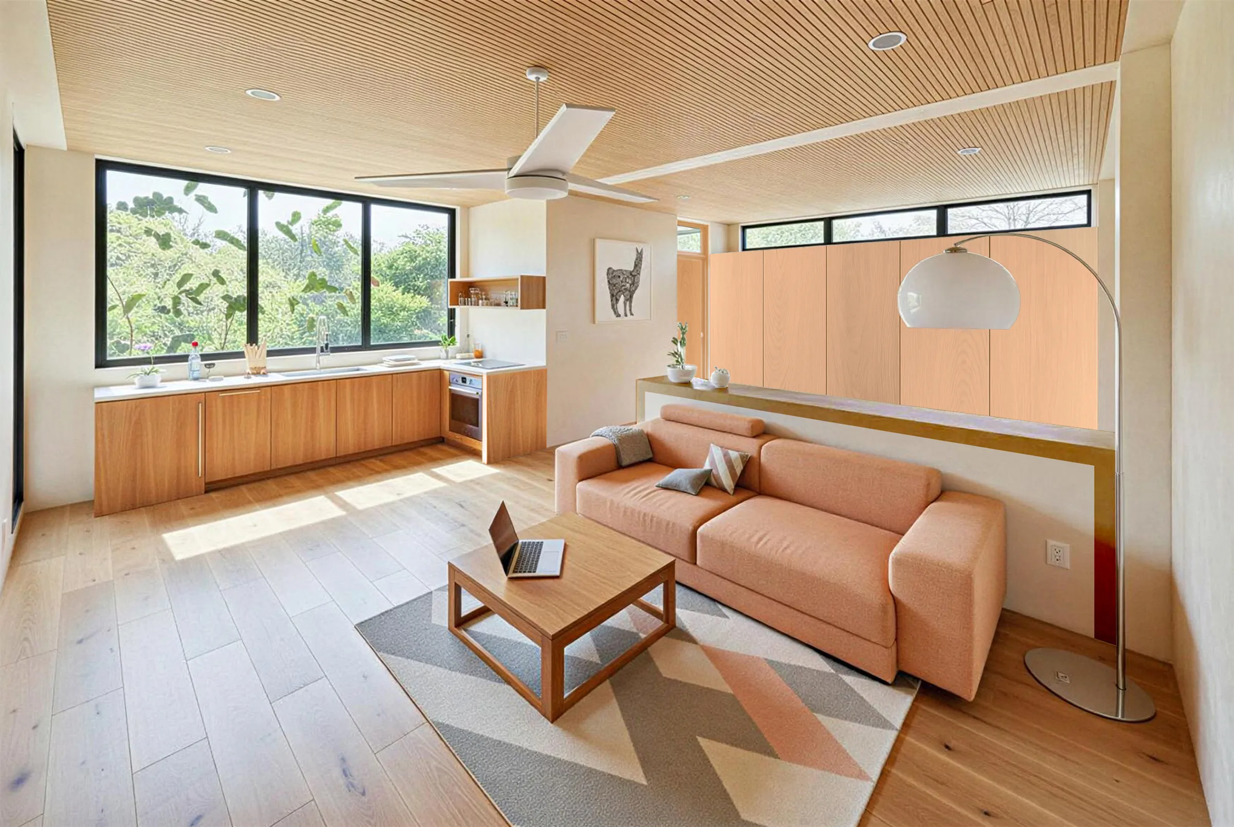 Casa "Nuestro Nido" Front Entrance Render