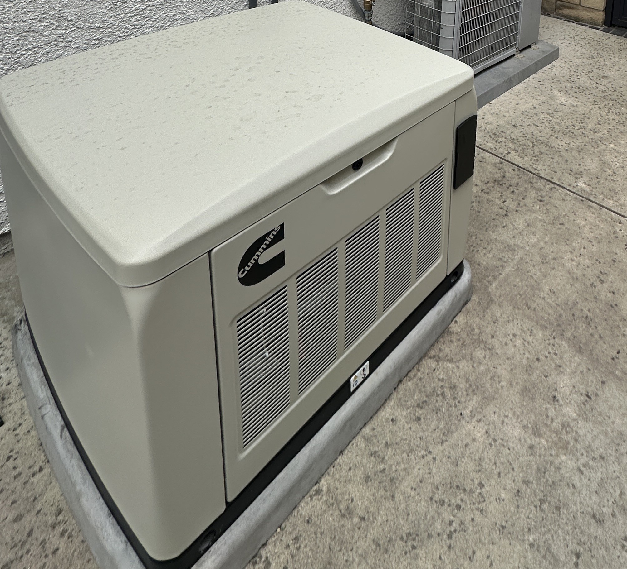 Cummins QuietConnect whole-home generator installed at a Calabasas residence