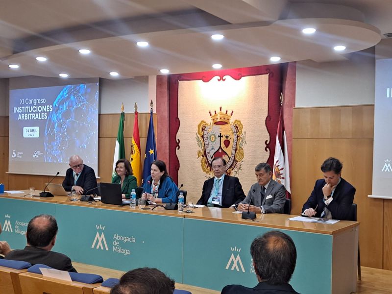 XI Congreso de Instituciones Arbitrales organizado por el Colegio de Abogados de Málaga
