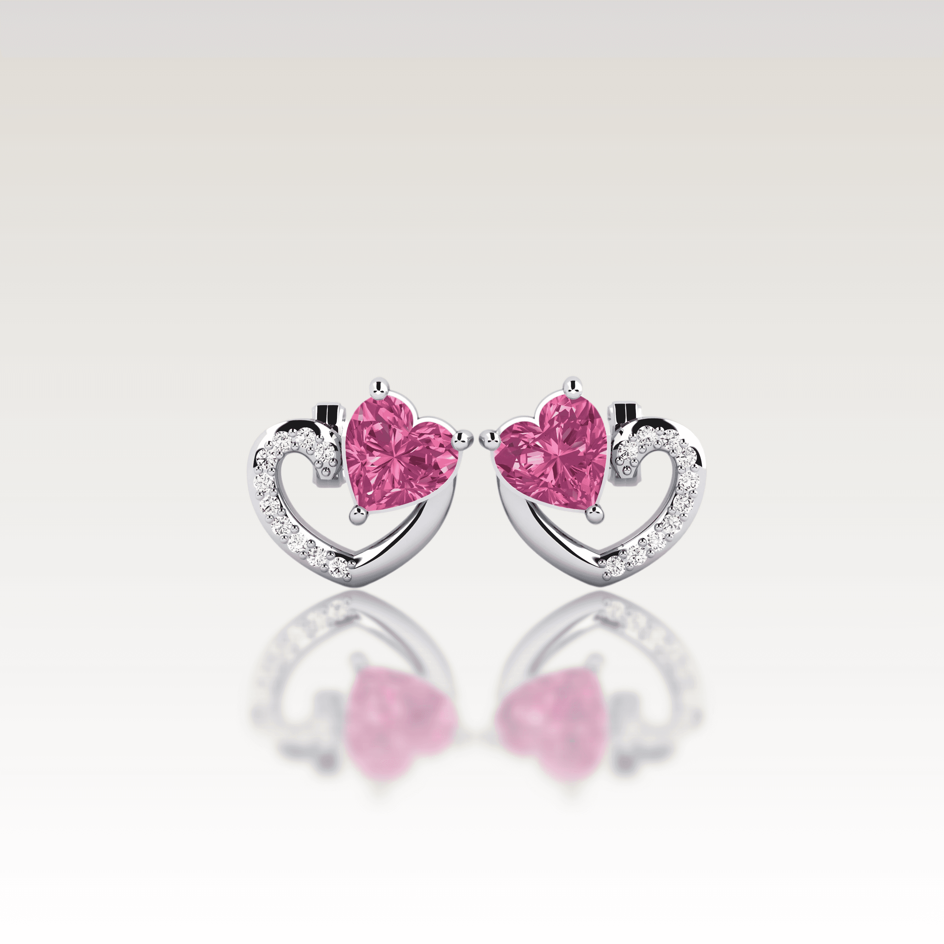 AMOR' Mio Heart Earrings image 5