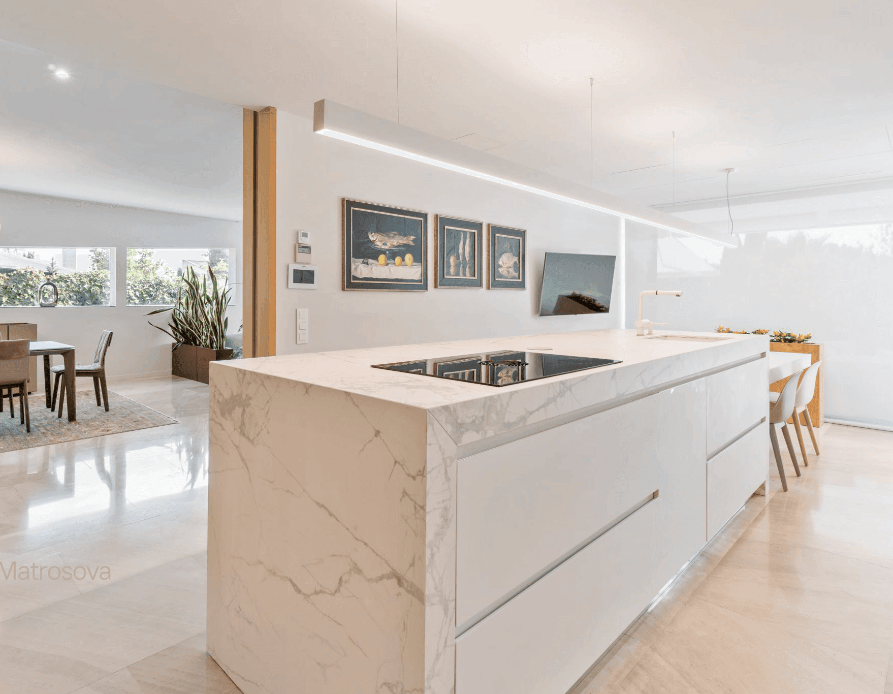 cocina chalet moderno las lomas