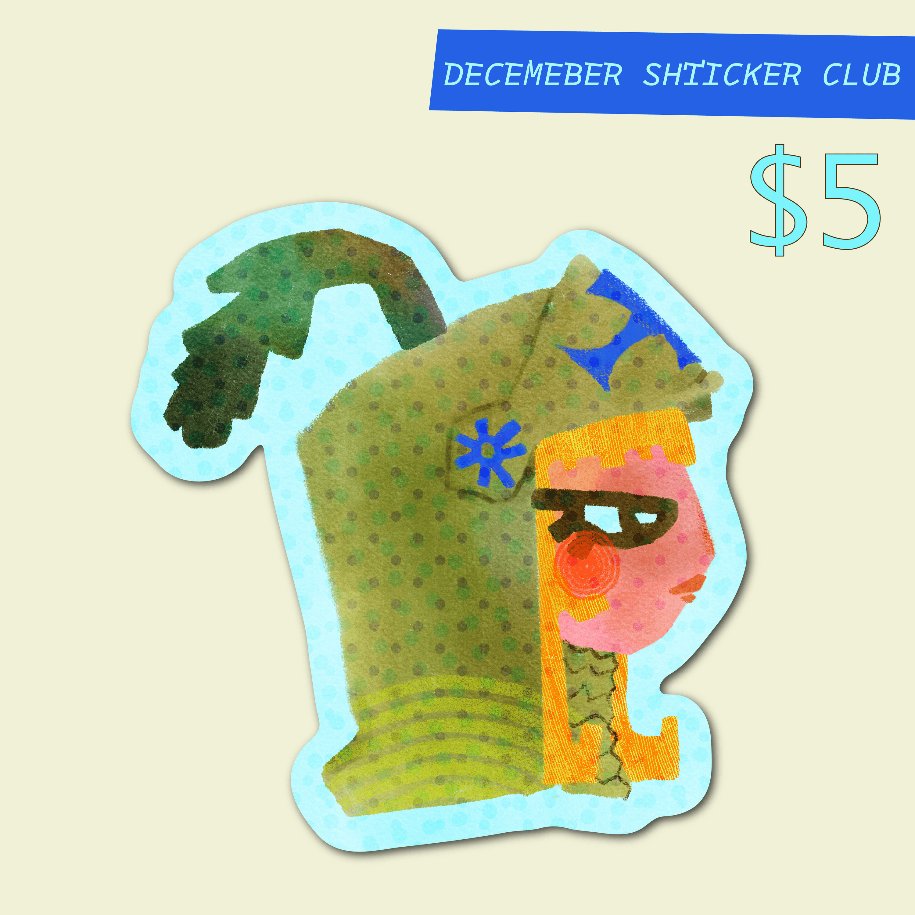 Monthly Sticker Club