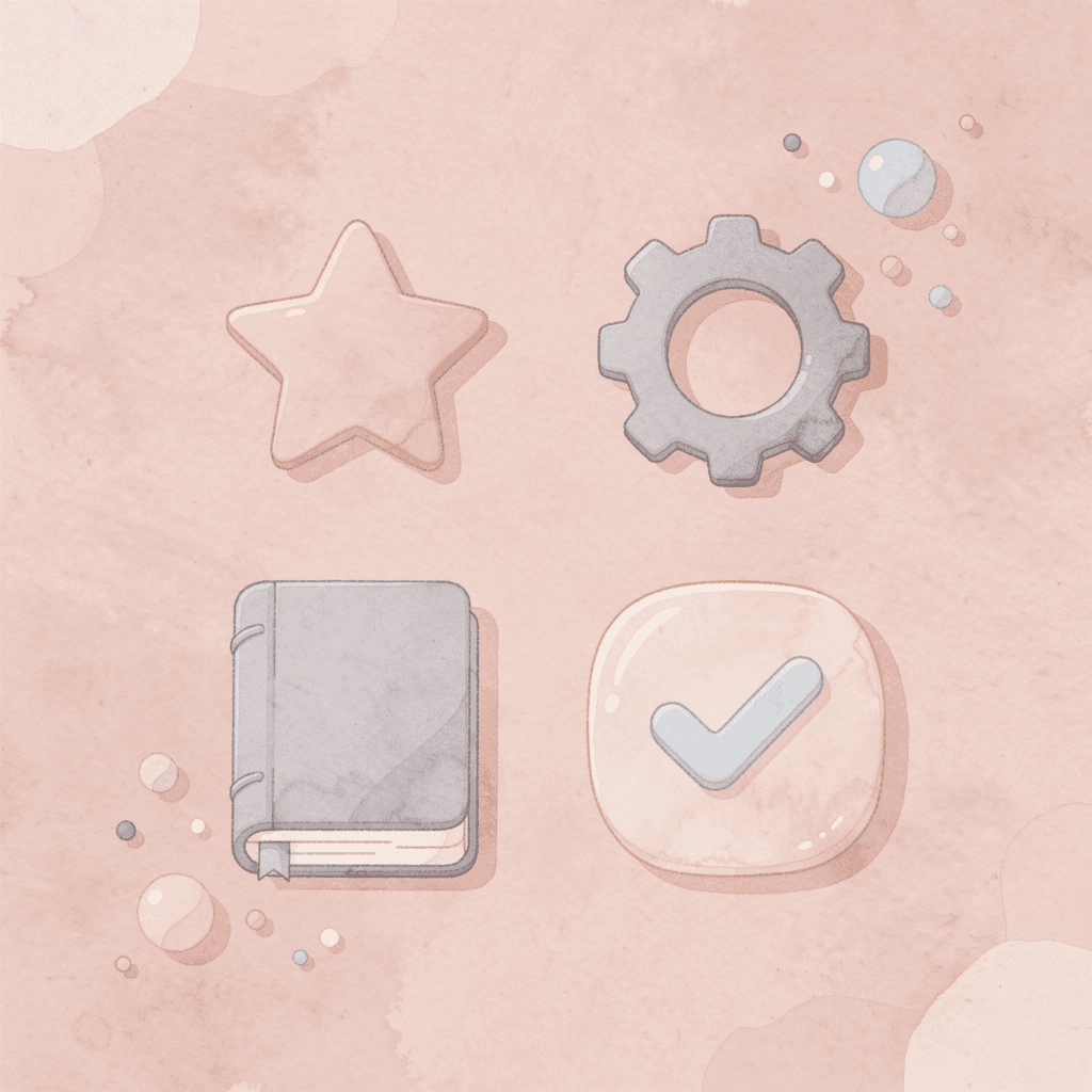 Four icons representing different Arabic dialects