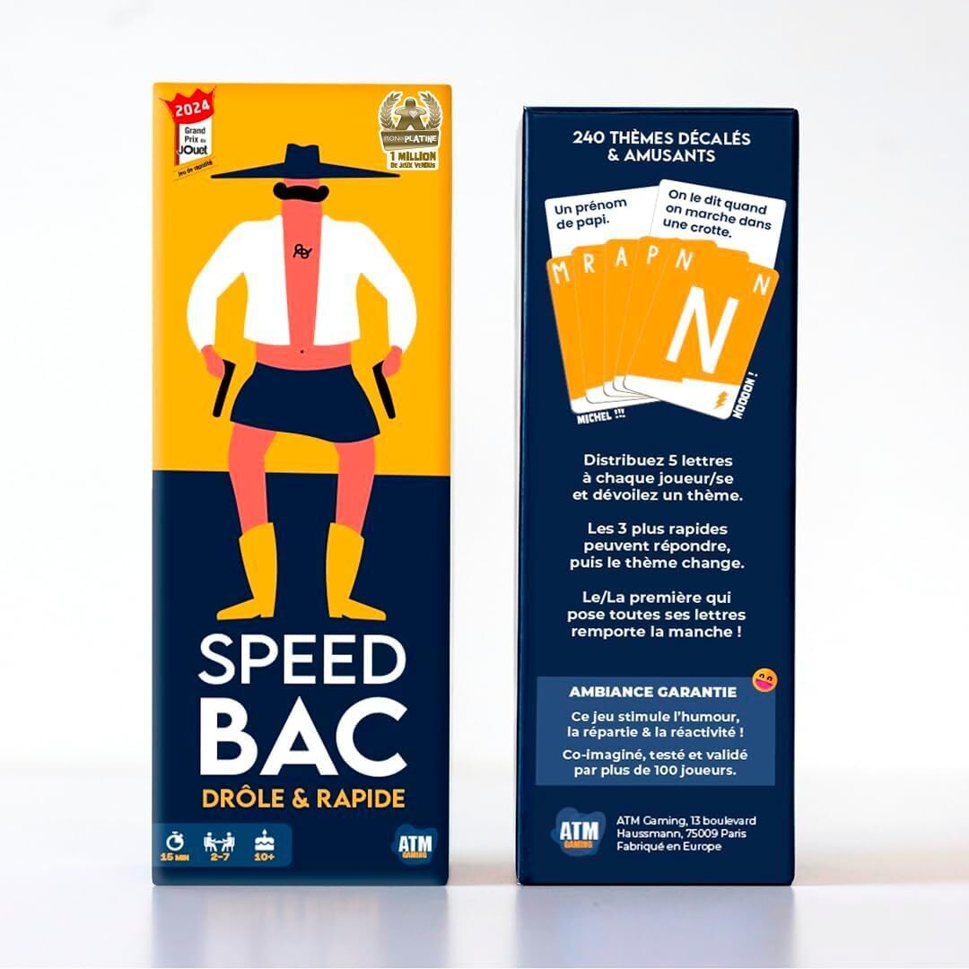 Speedbac — Jeu de base