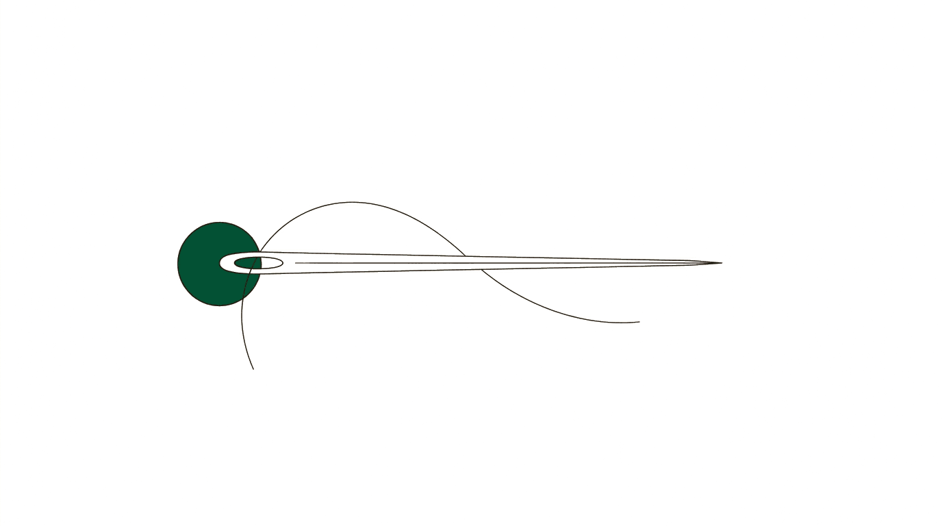 Winning IT Tenders: The Data-Driven Guide for Bid Managers — thread needle illustration
