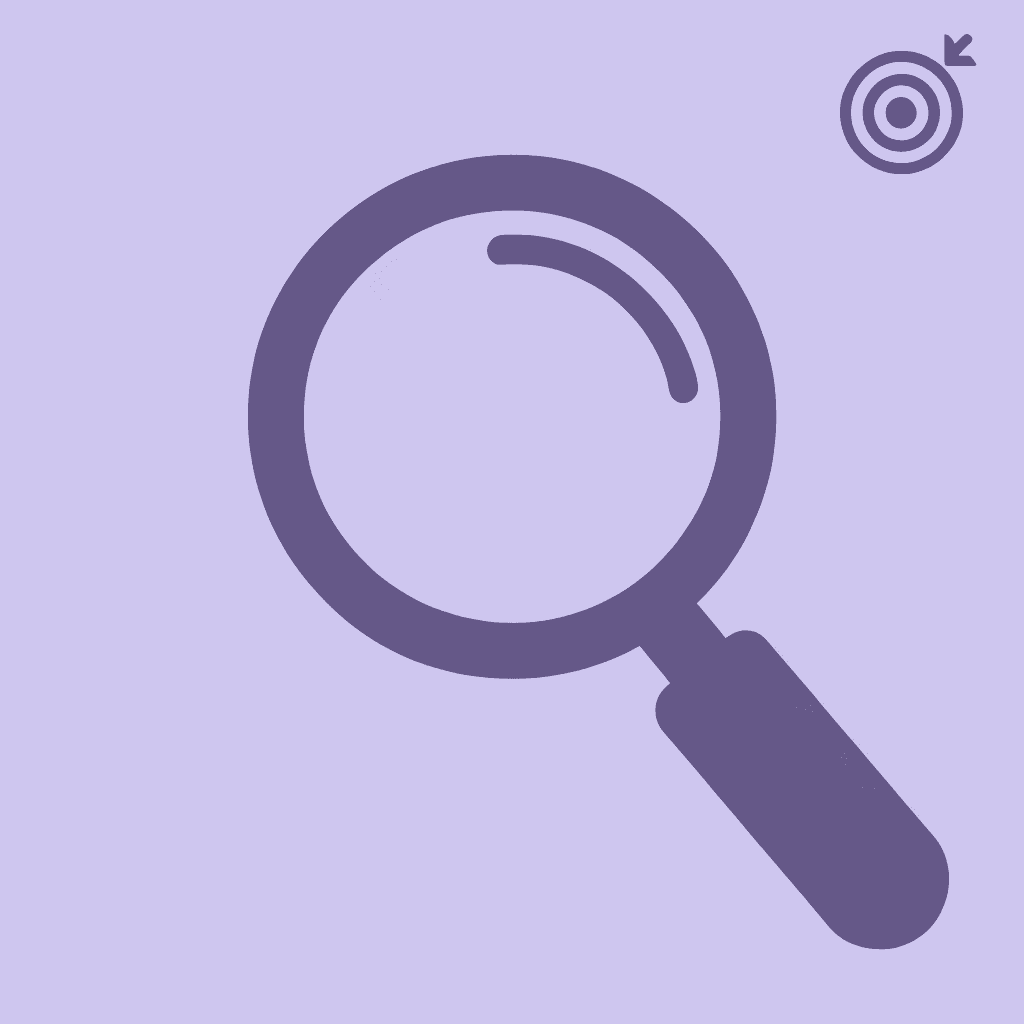 Magnifying glass focusing on business processes to identify high-impact workflows