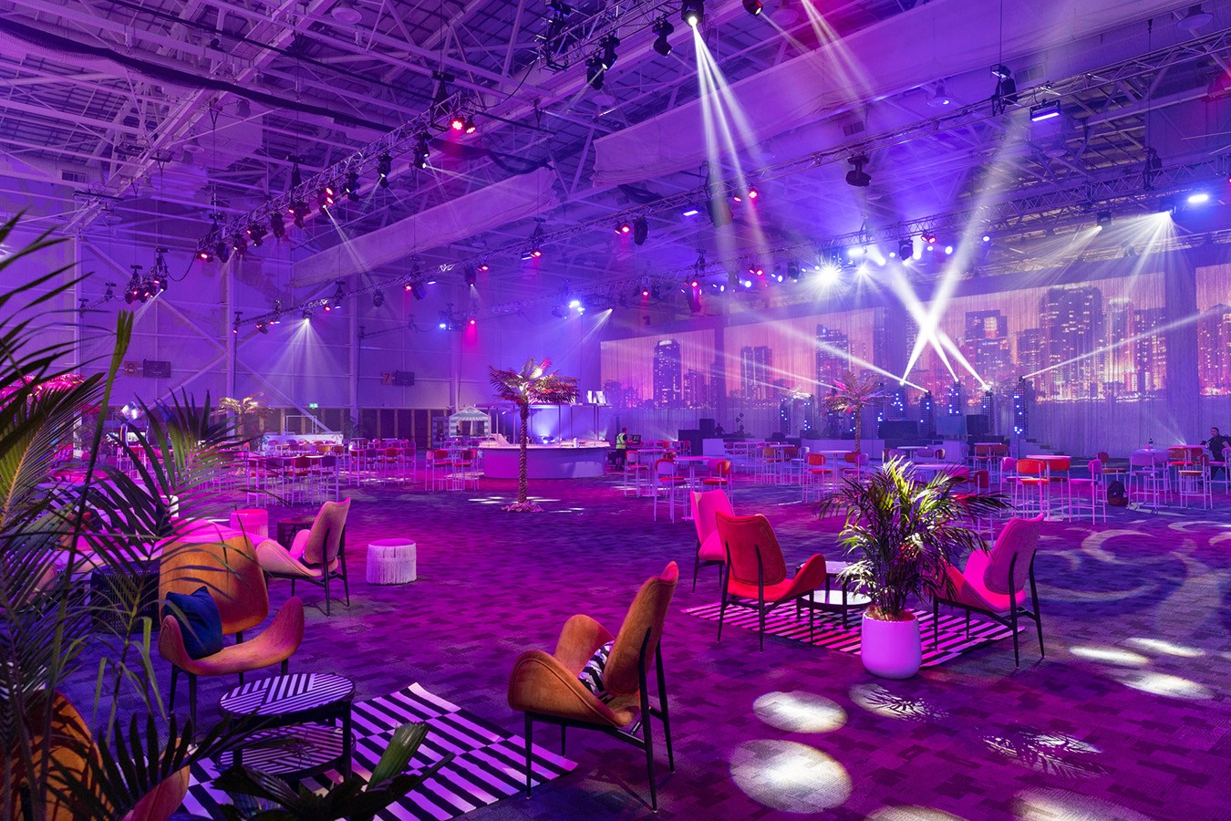 MG 'Miami Nights' event space
