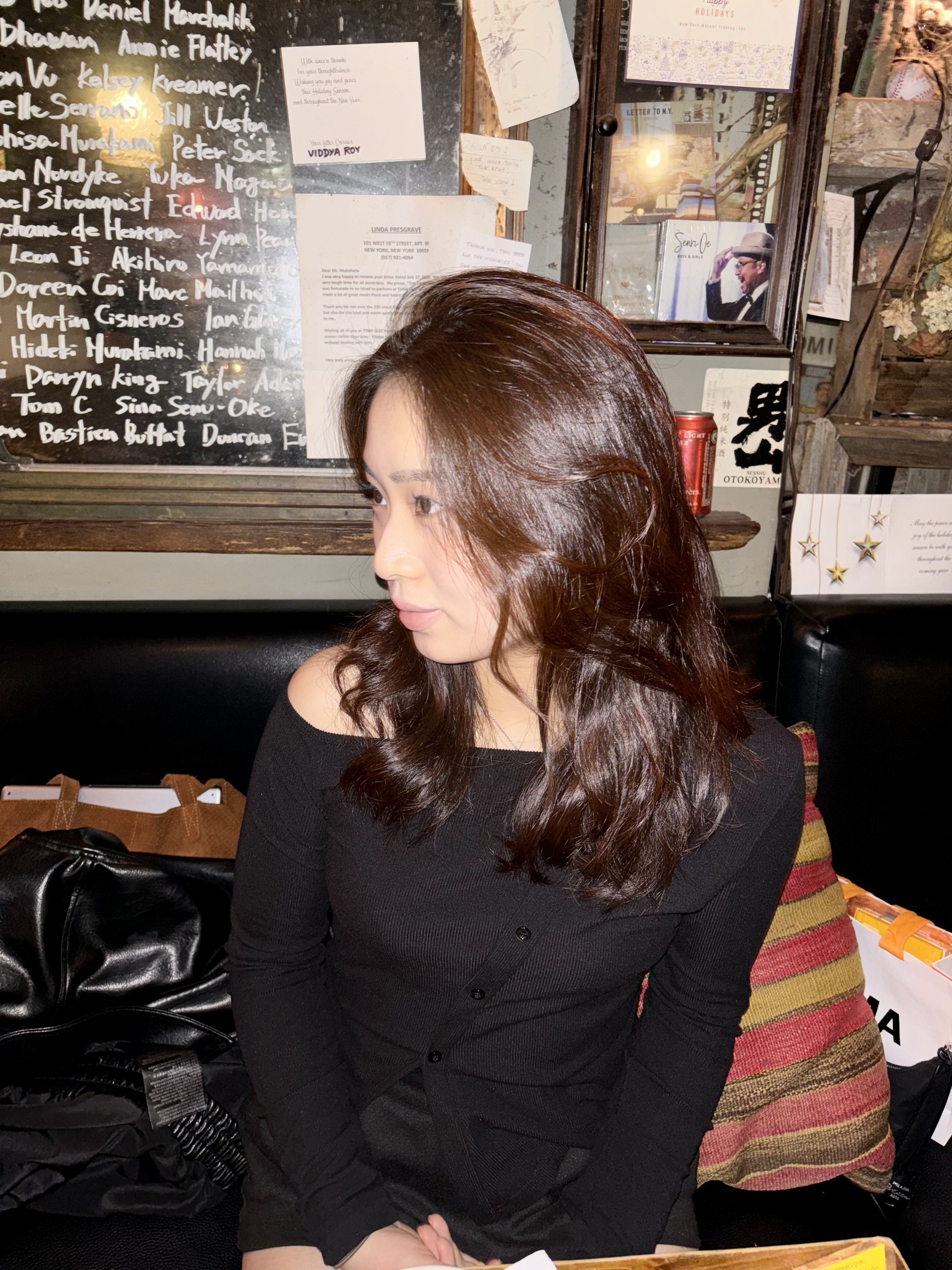 Close-up portrait of a person