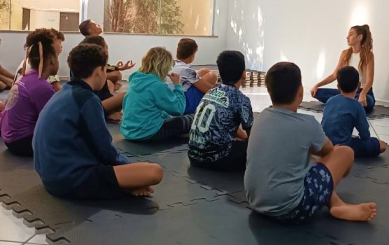 Aula de yoga